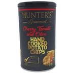 Buy Hunters Gourmet Hand Cooked Potato Chips With Cherry Tomato And Olive 150g in UAE