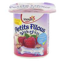 Yoplait Petits Filous Raspberry 120g