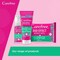 Carefree Duo Effect Intimate Wipes With Green Tea and Aloe Vera White 20 Wipes