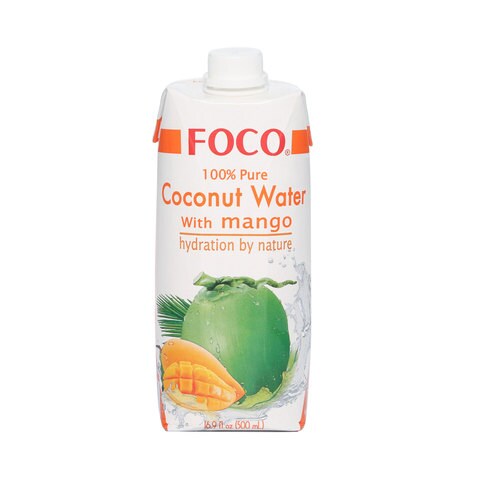 Acqua di Cocco 100% 500 ml, Foco Thailandia