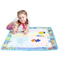 Coolbaby Extra Large Aqua Magic Doodle Mat, Colorful Educational Water Drawing Doodling Mat Coloring Mat For Kids Toddlers Boys Girls Age Of 2 3 4 5 6 7 8