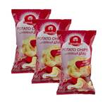 Buy Carrefour Chili Potato Chips 170g Pack of 3 in UAE