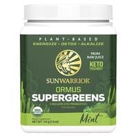 Sunwarrior Ormus Supergreens Mint Flavour Dietary Supplement 225g