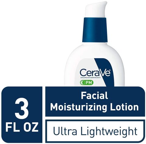 Cerave, Pm Facial Moisturizing Lotion, 3 Fl Oz (89 ml)