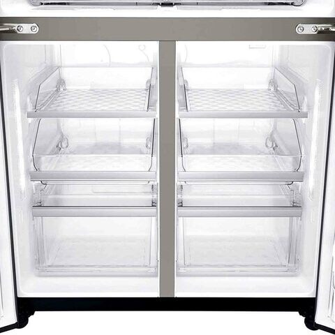 Buy Lg Side By Side Refrigerator Gr X29ftqkl 423l Matte Black Online Shop Electronics Appliances On Carrefour Uae