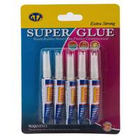 Buy GTT Extra Strong Super Glue Multicolour 2g 5 Online - Shop Home &  Garden on Carrefour UAE