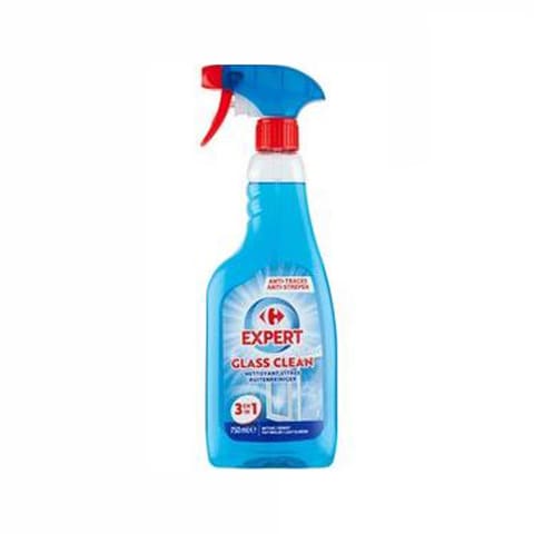 Carrefour Glass Cleaner Liquid Spray With Marine 750ml