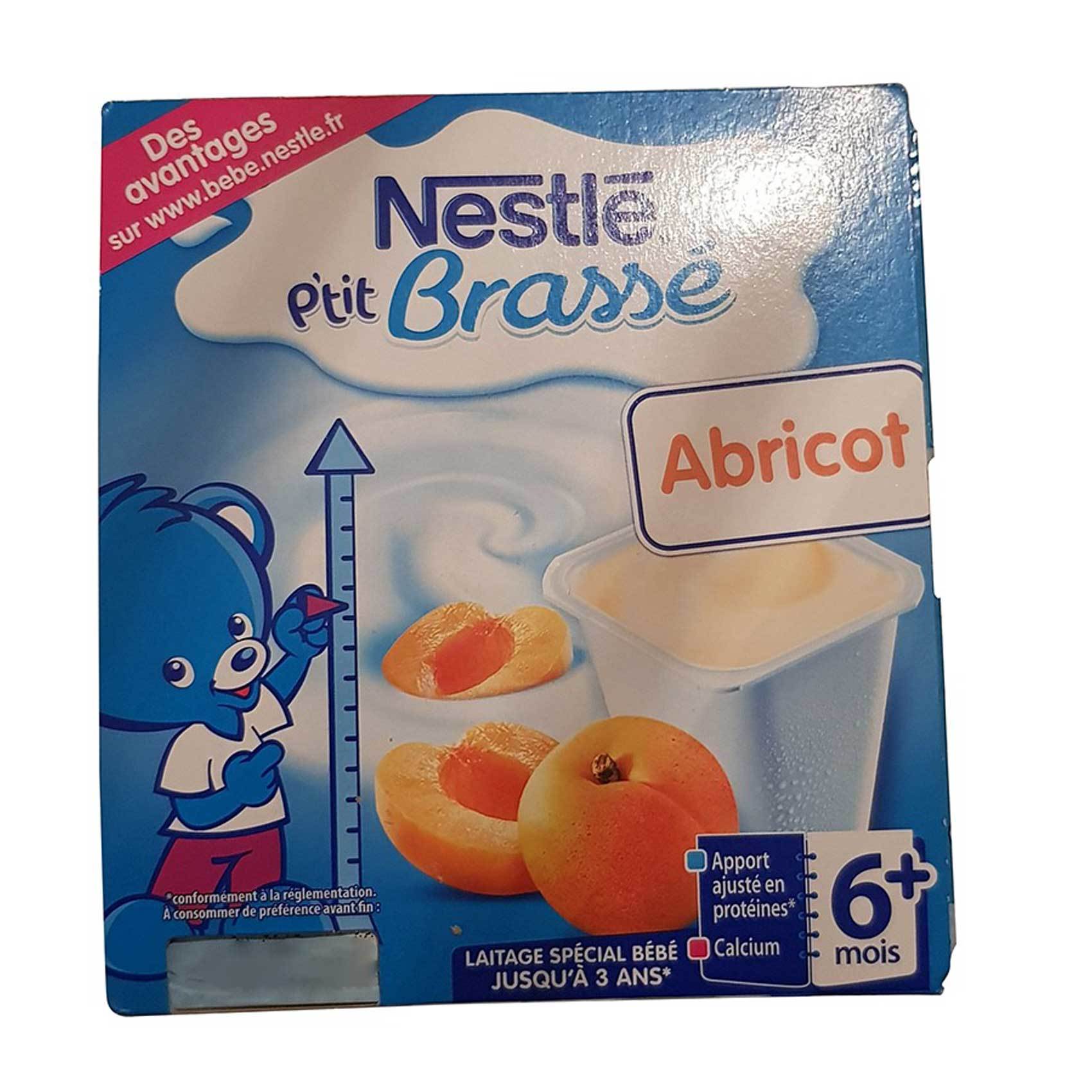 Buy Nestle Abricot Ptit Brasse 100g X Pack Of 4 Online Shop Baby Products On Carrefour Uae