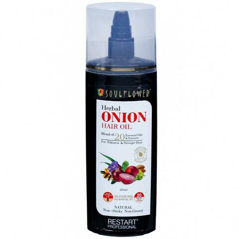 Onion herbal outlet hair oil