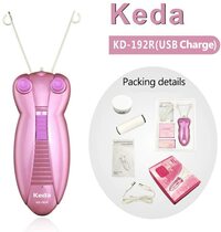 Naor Rechargeable Hair Remover, Cotton Thread Epilator Electric Threading Hair Removal Facial Hair Remover Body Hair Trimmer For Women (Usb Charge)