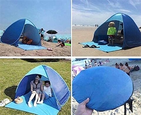 Portable Outdoors Beach Tent Automatic Pop Up Anti UV Beach Tent