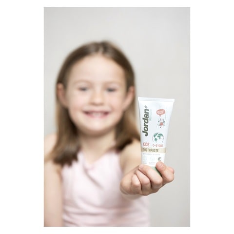 Jordan Green Clean Kids Toothpaste 0-5Y White 50ml