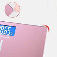 Aiwanto Bathroom Scale Bathroom Body Scale Weight Scale Bathroom Weighing Scale Gift for Women&#39;s Bathroom Digital Scale Pink