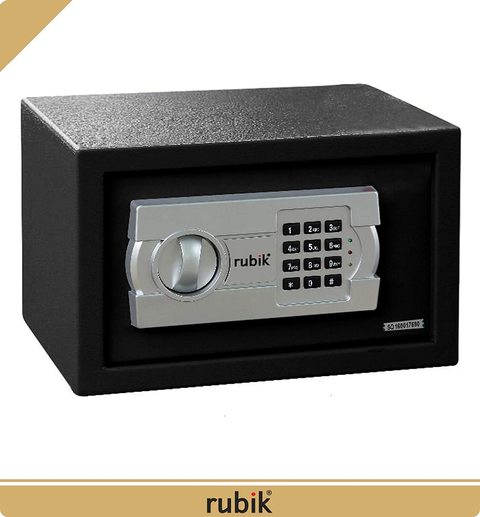 Digital Safe Box - Black (20x31x20cm)