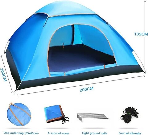 Foldable camping sale tent