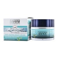 Lavera Basis Sensitiv Anti-Ageing Night Cream Q10 White 50ml