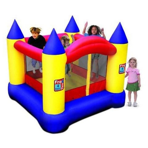 Free Time 4 Kidz Mega Bouncy Castle Multicolour