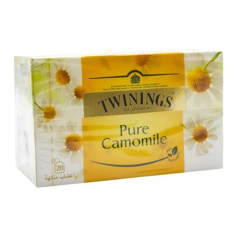 Twinings pure camomile infusion tea 20 bags 40g