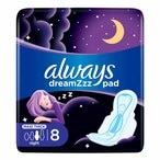 Buy Always Dreamz Maxi Thick Night Sanitary Pads With Wings White 8 Pads in UAE