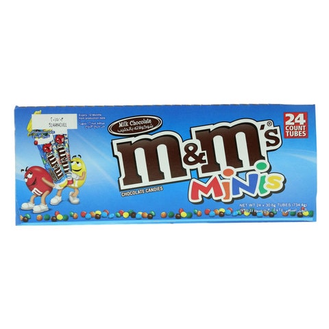 Is M&Ms, Mars M&M's Minis Milk Chocolate Treats Tube, 35g Halal, Haram or  Mushbooh?