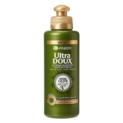 Garnier Ultra Doux Olive Mythic Leave-In Cream Green 200ml