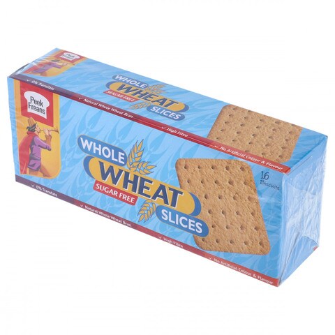Peek Freans Whole Wheat Slices Sugar Free Family Pack 168 gr