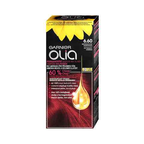 Garnier Olia Ammonia Free Permanent Hair Colour 6.6 Intense Red 209g