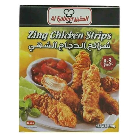 Al Kabeer Zing Chicken Strips 320g price in UAE | Carrefour UAE ...