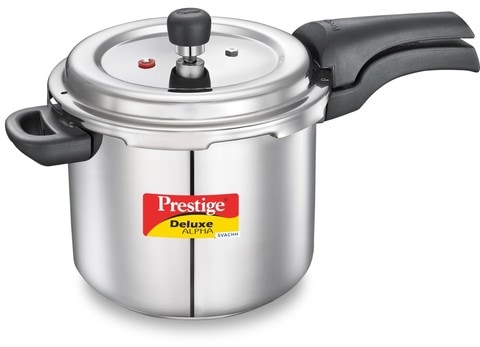 Prestige Deluxe Stainless Steel Pressure Cooker 5.5l
