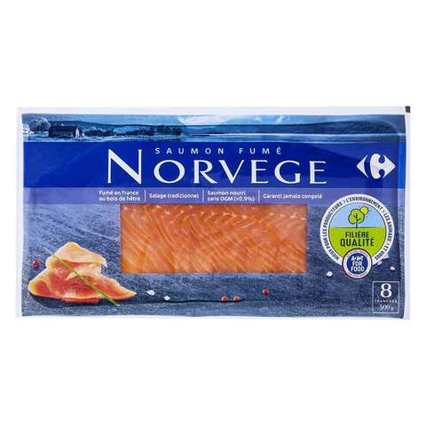 Carrefour Smoked Salmon Norway 300g