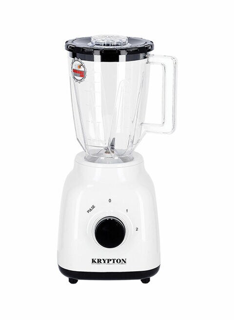 Buy Krypton Unbreakable Blender Jar With Grinder Cups 400 W Knb6211 White Online Shop Electronics Appliances On Carrefour Uae