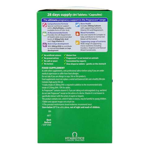 Buy Vitabiotics Pregnacare Max 56 Tabs
