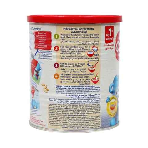 Nestl&eacute; Cerelac From 6 Months, Wheat with Milk Infant Cereal 400g Tin