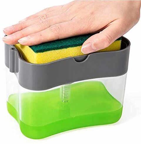 Soap Pump And Sponge Caddy