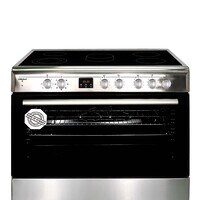 Nobel 5 Ceramic / Electric Oven, Fixed Drawer Type, Stainless Steel Control Panel, 106 Liters Cavity Volume, 3500W Max. Oven Power NGC90VTC Silver