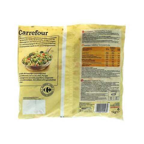 Carrefour Frozen Mix Vegetable Fry 1kg