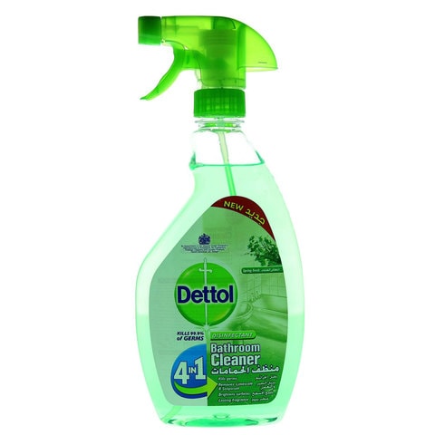 Dettol Disinfectant 4In1 Spring Fresh Bathroom Cleaner 500 Ml