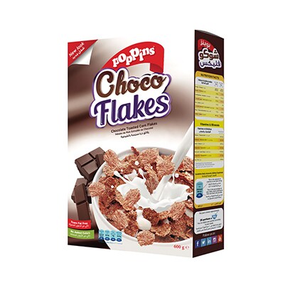 Poppins Cereal Choco Flakes 600GR