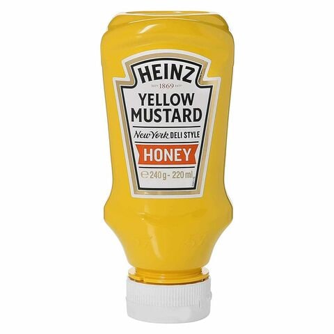 Heinz Yellow Mustard With Honey 220ml