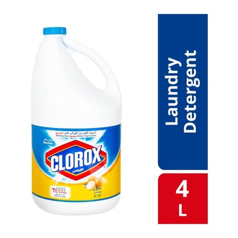 Clorox Liquid Bleach Lemon - 4 Liter