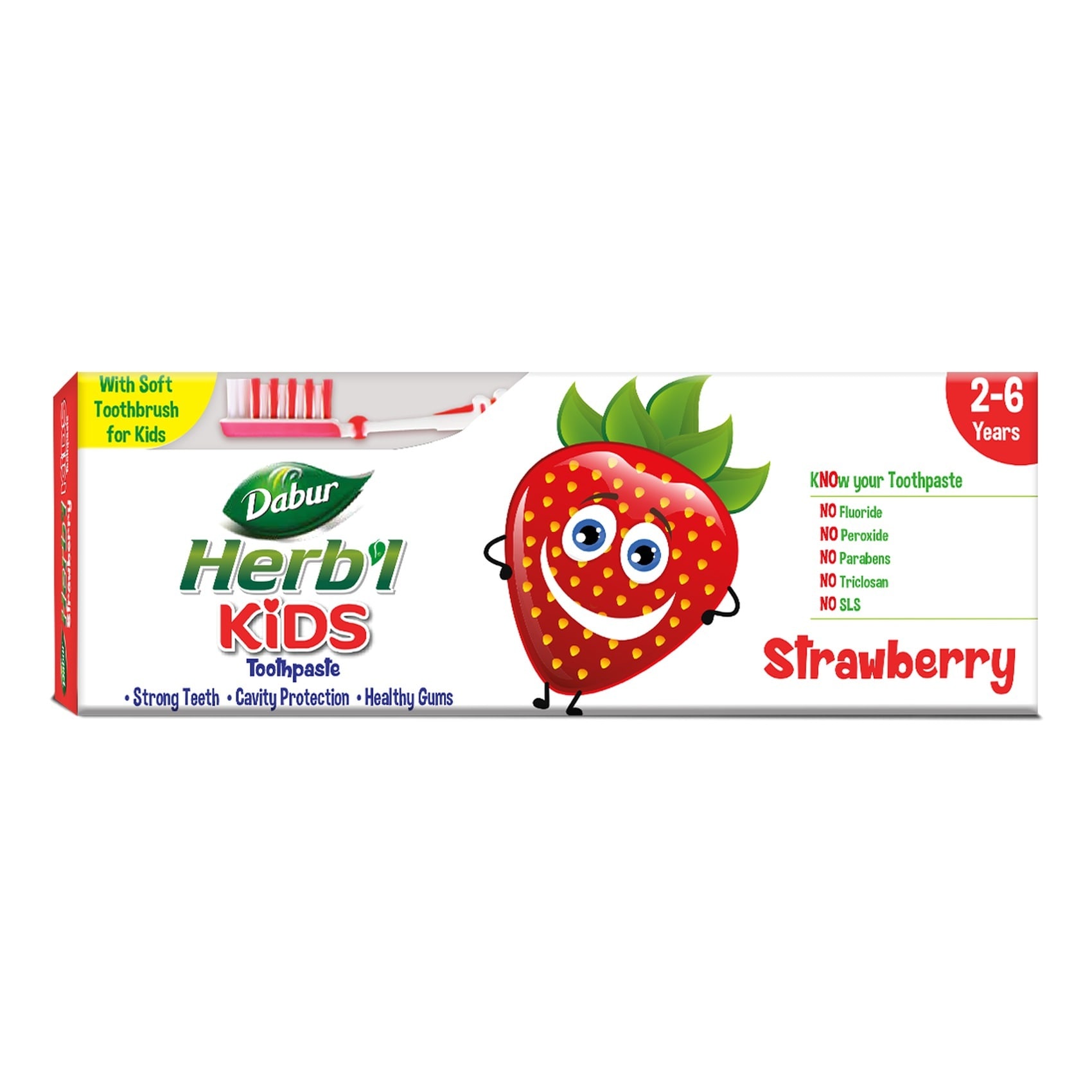 Strawberry toothpaste deals