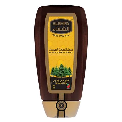 AL SHIFA BLACK FOREST HONEY 400GM