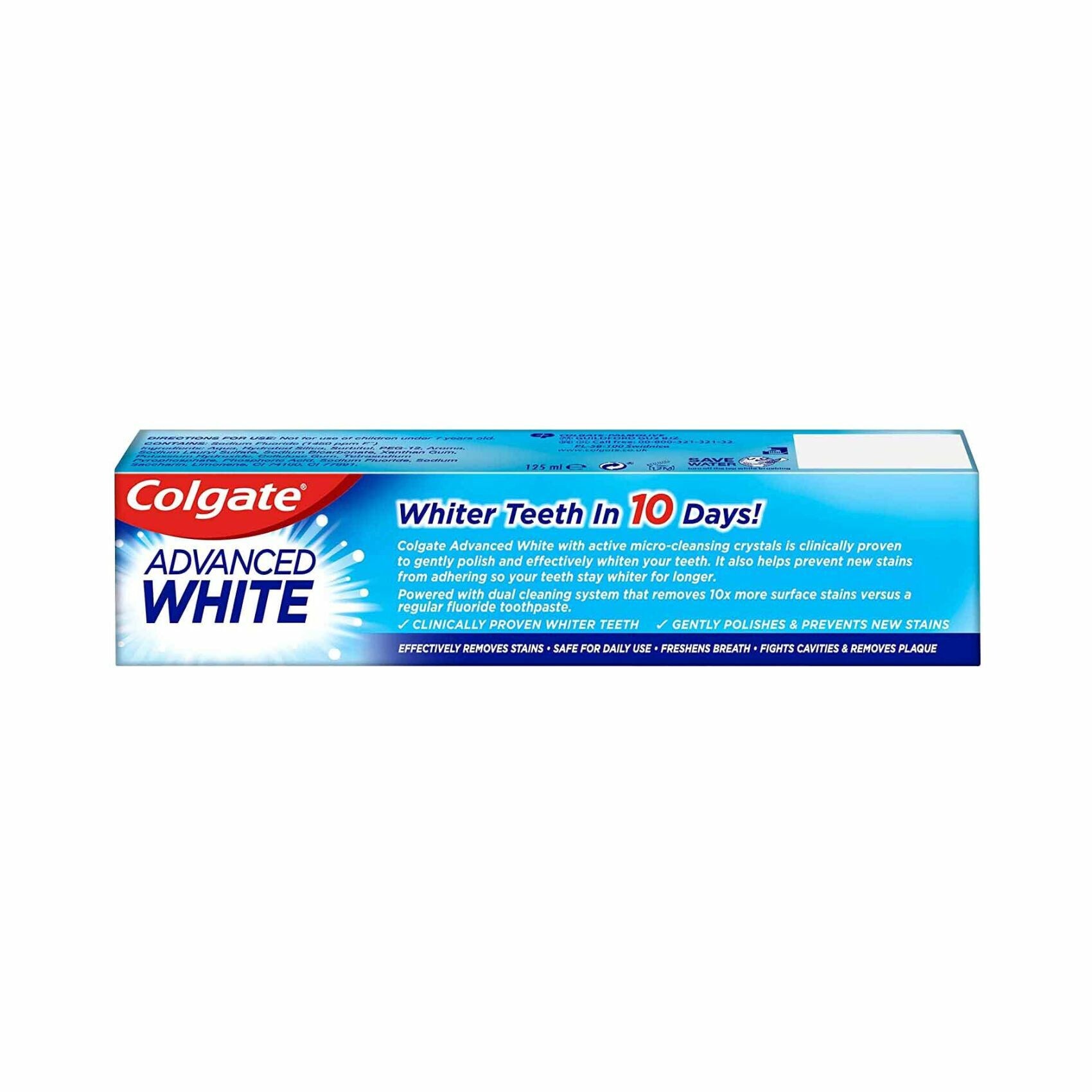 colgate max white toothpaste 125ml