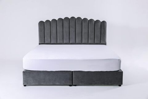 Gray deals king bed