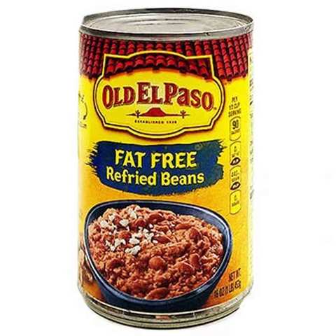Old El Paso Fat Free Refried Beans 453 Gram