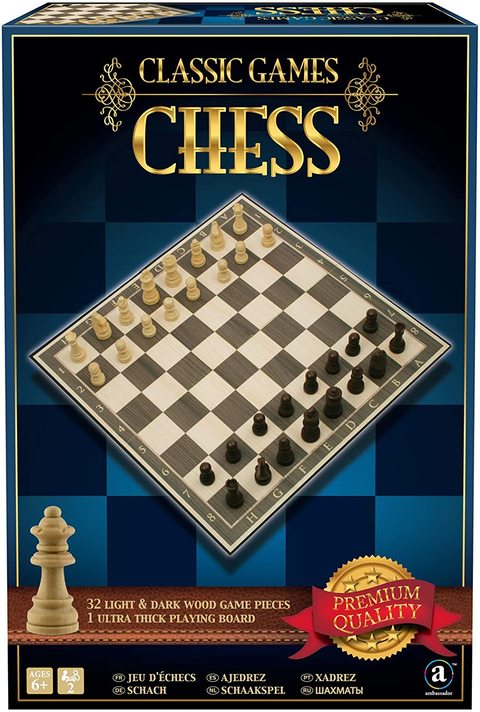 Classic Wooden Chess Board Set