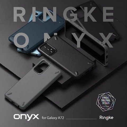 Ringke - Samsung Galaxy A72 Case Cover- Onyx Series- Navy