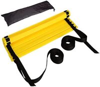 SKY-TOUCH Adjustable Agility Ladder, Soccer and Football Training, Speed Fitness Drill Training with Storage Bag, 4 Meters 8 Rung