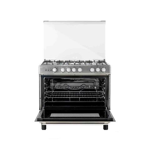 GEEPAS GAS COOKER GCR9061-90X60 (Plus Extra Supplier&#39;s Delivery Charge Outside Doha)