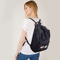 Biggdesign Womens Backpack, Waterproof School Backpack, Cute, Lightweight Backpack for Women and Teen Girls, Travel, College, High School Bookbag, Black Color